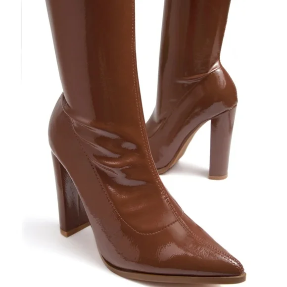 Best Seller 🤎 Chocolate 🍫 babe Boots over knee - Picture 5 of 8